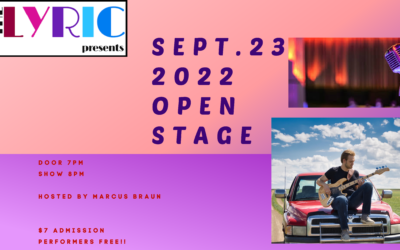 Open Stage Hosted By Marcus Braun