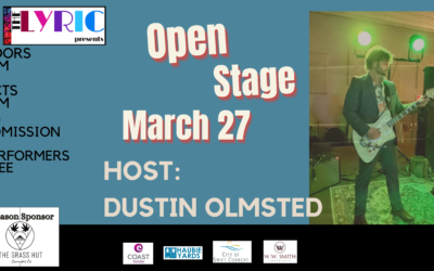 Open Stage: Host Dustin Olmsted – Tickets at the Door